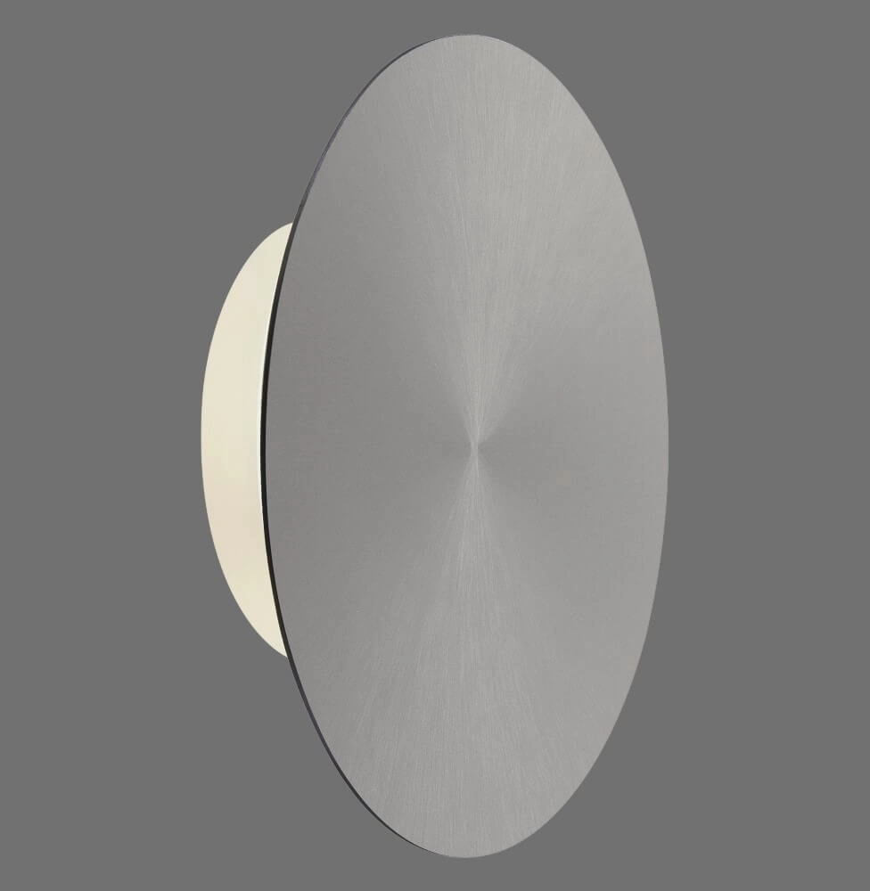Design wandlamp Akku Puntua Ø 18cm grijs Paul Neuhaus 4012248372487