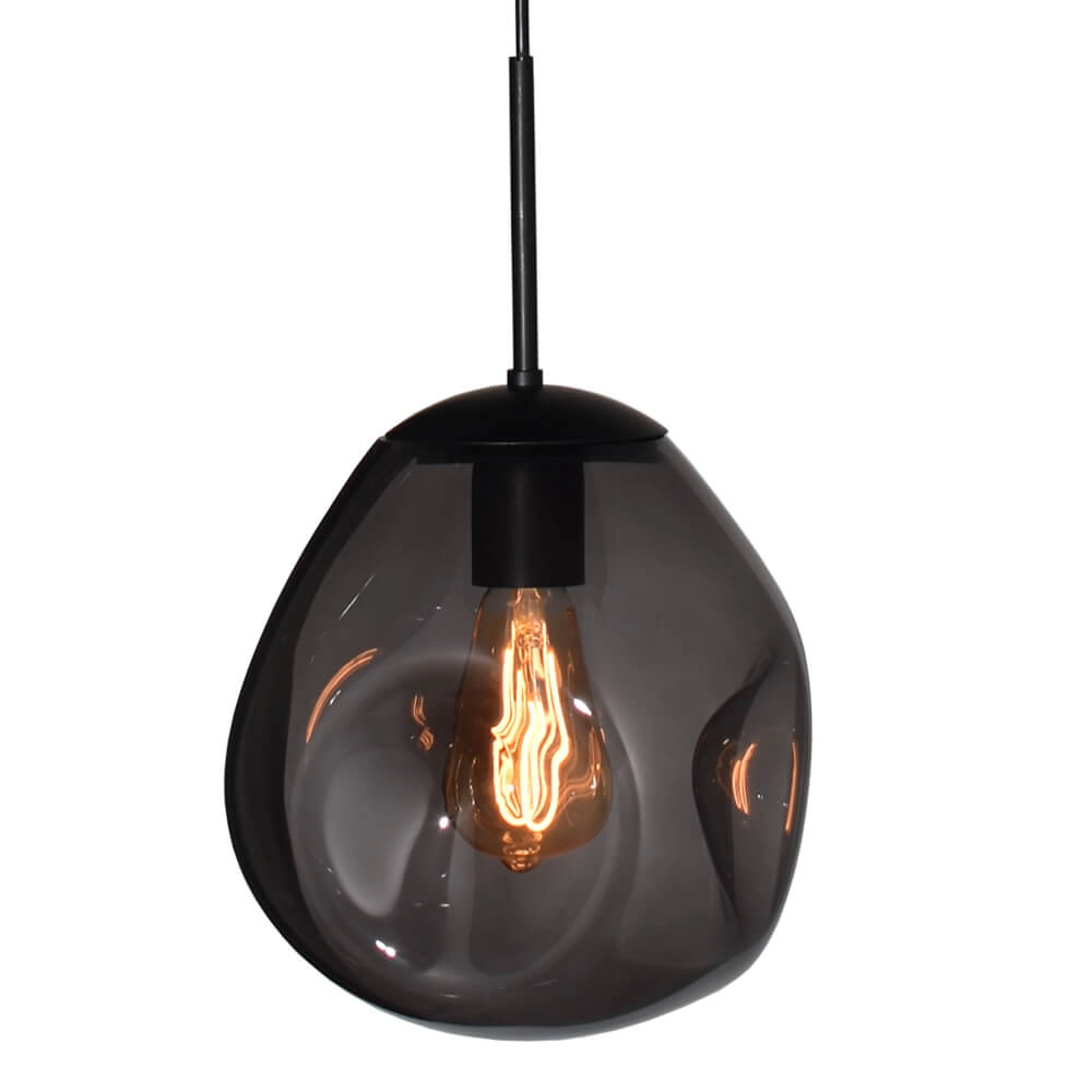 Hanglamp Lava 4x smoke glas Ø 24cm Masterlight 8718121286105