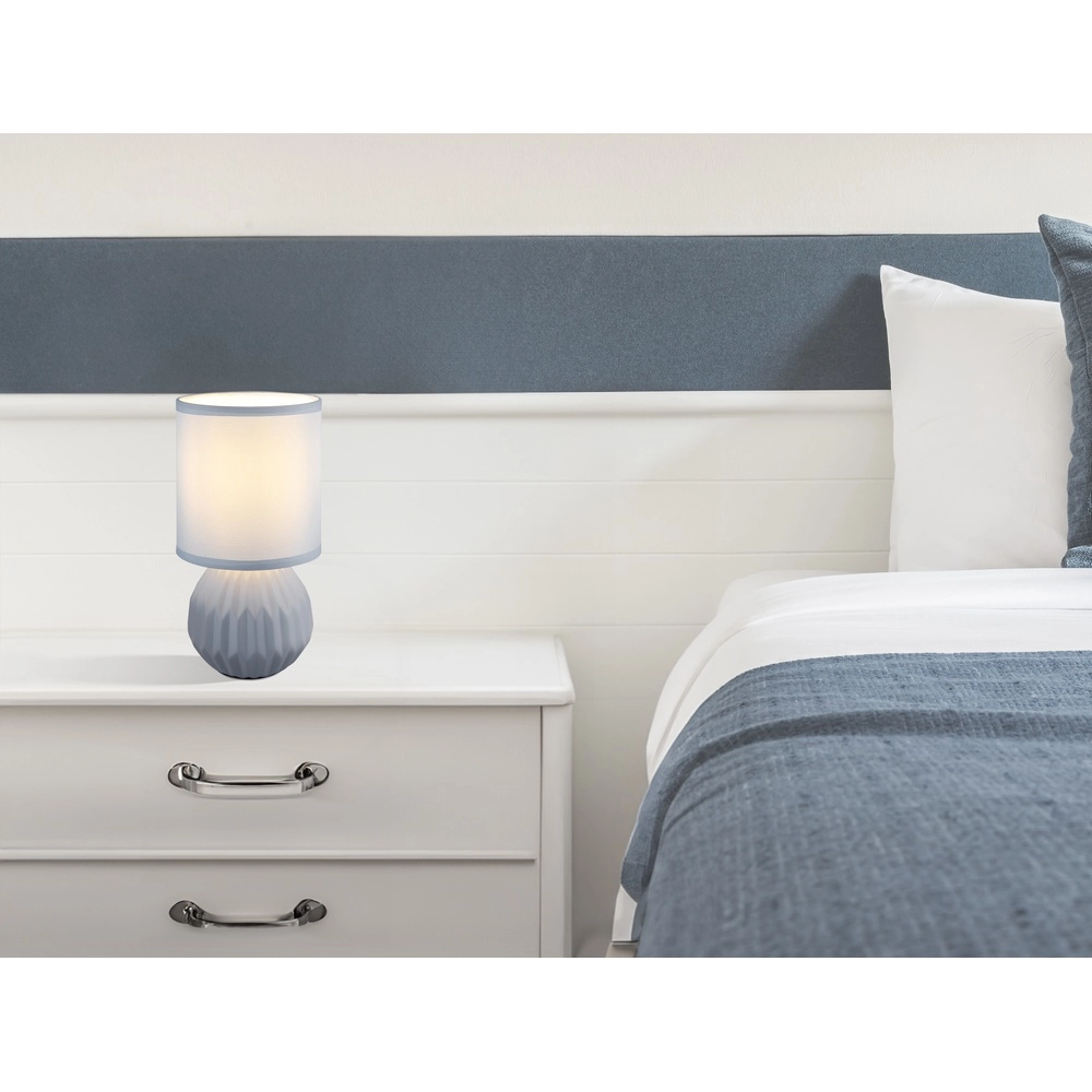 Design schemerlamp Sylas blauw Globo 9007371481507