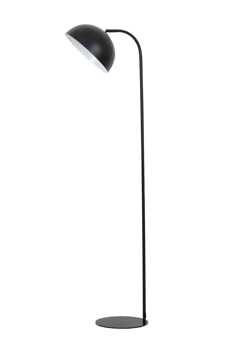 Zwarte vloerlamp Mette 155cm Light & Living 8717807320454
