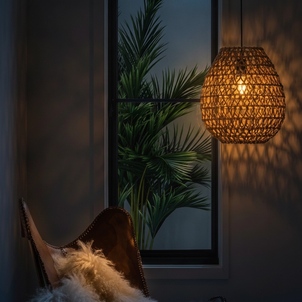 Hanglamp Griffin bruin