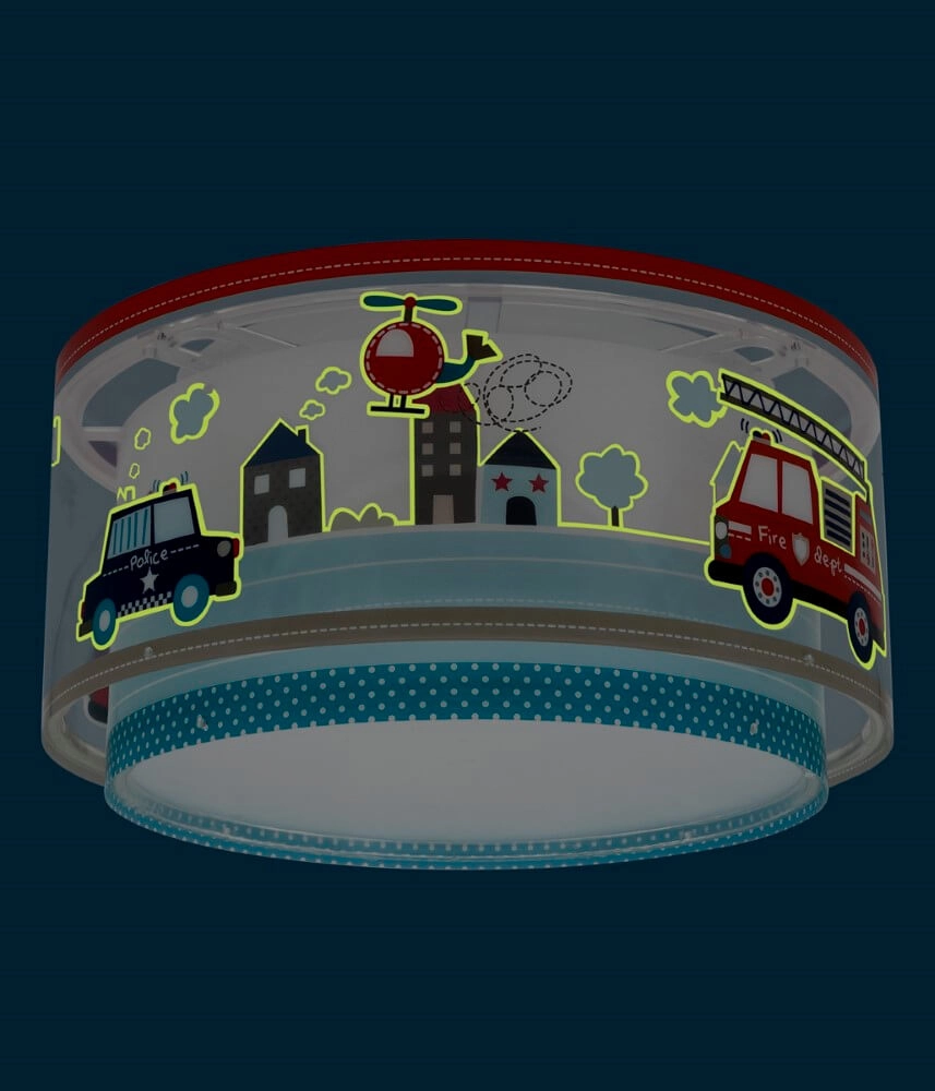 Ø 33cm plafondlamp Police Dalber 8420406003238