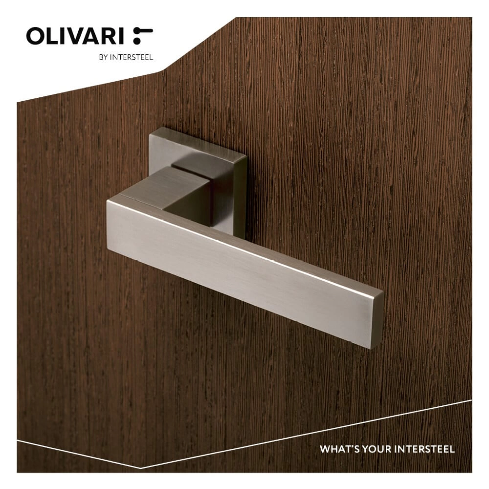 Design deurklink Diana mat chroom Olivari 8714186477175