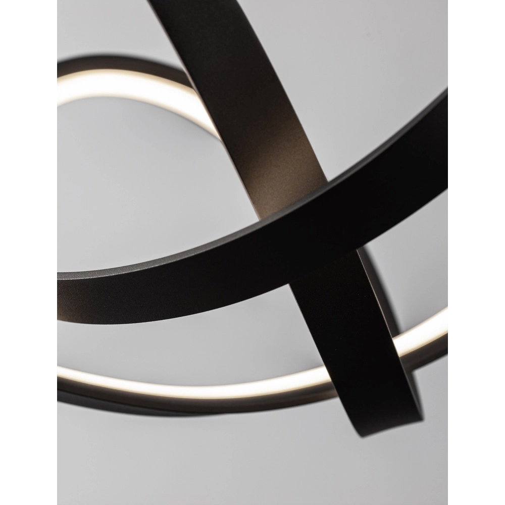 Design hanglamp Apus zwart Ø 55cm Lyora 5212017419798