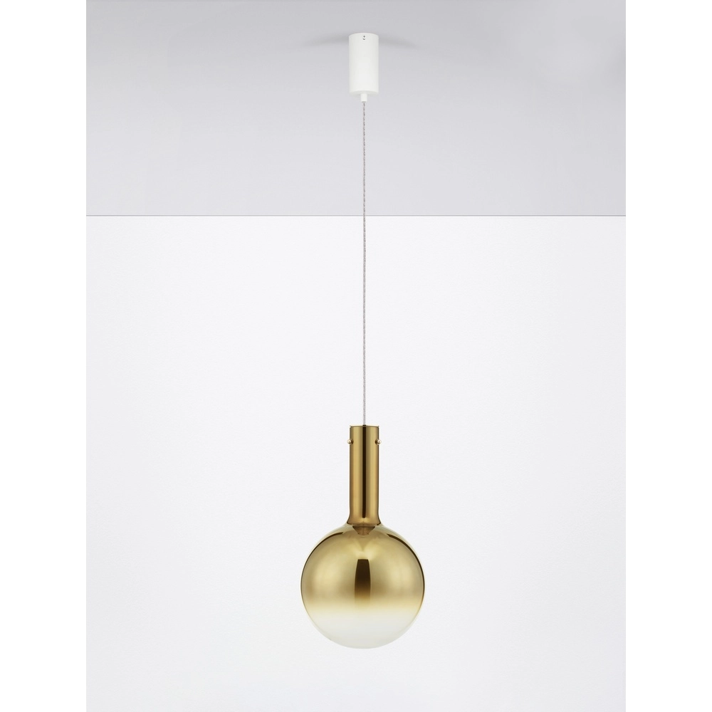 Hanglamp Nostos champagne glas Lyora 5212017449023