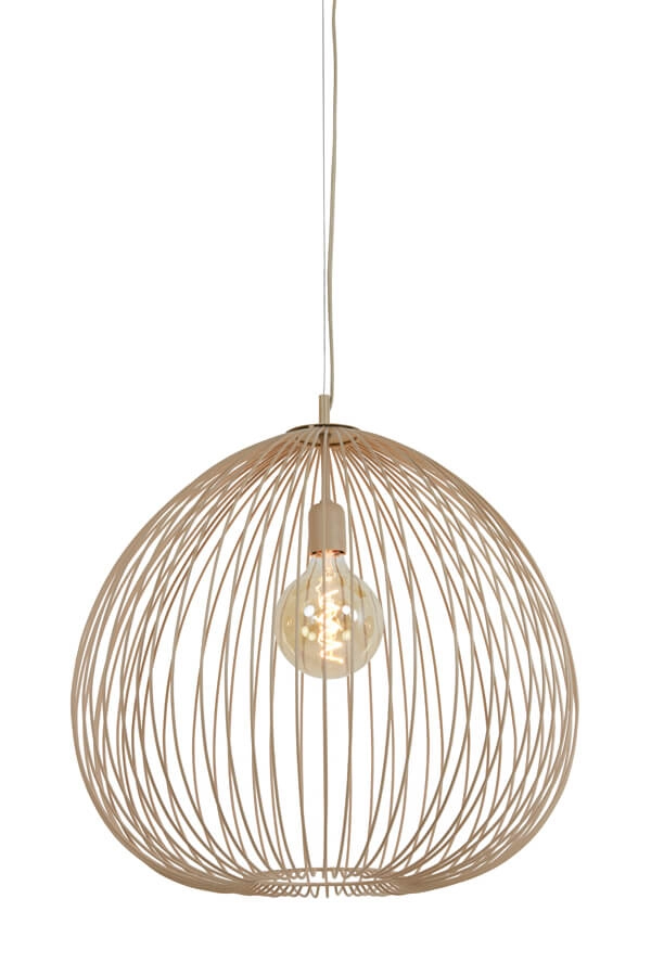 Crème hanglamp Rilana Ø 56cm