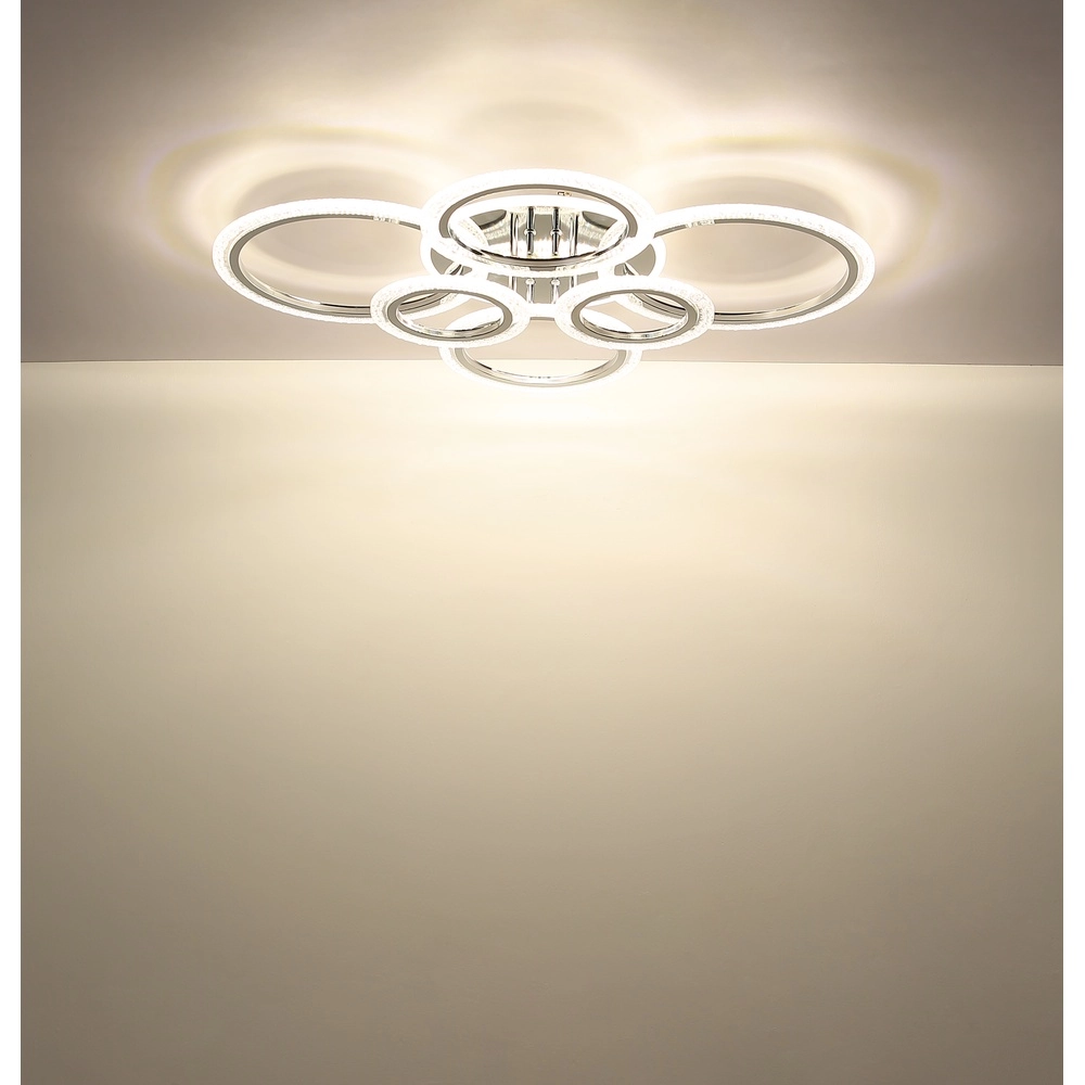 Plafondlamp Salinas chroom Globo 9007371566464