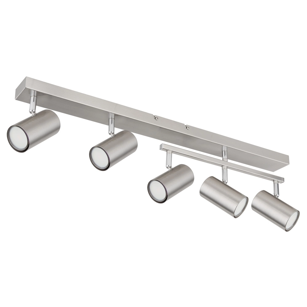 Plafondlamp 5-lichts Robby nikkel Globo 9007371436576
