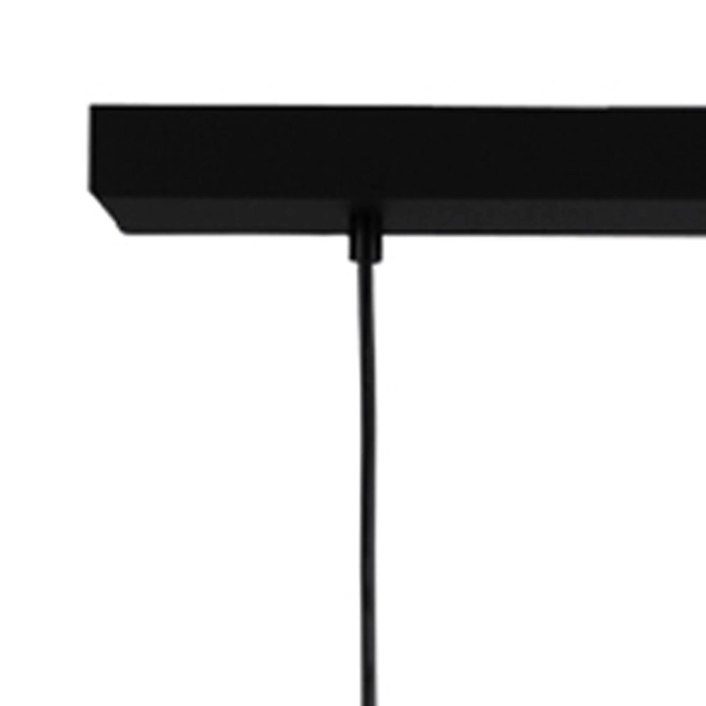 Hanglamp Concepto 3-lichts zwart met metaalgrijs Masterlight 8718121142449
