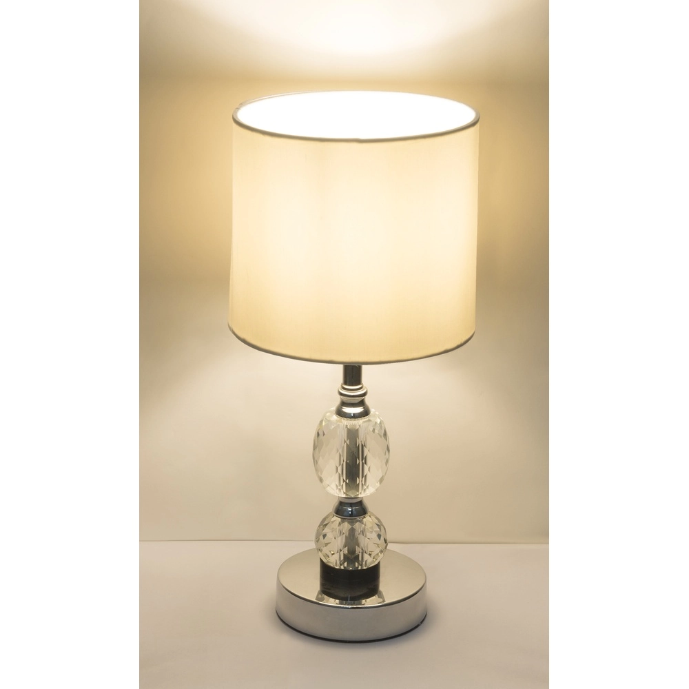 Klassieke schemerlamp Bronn chroom 47cm Globo 9007371382361