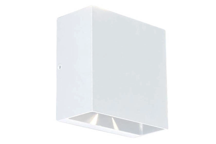 Witte wandlamp Gemini Beams design
