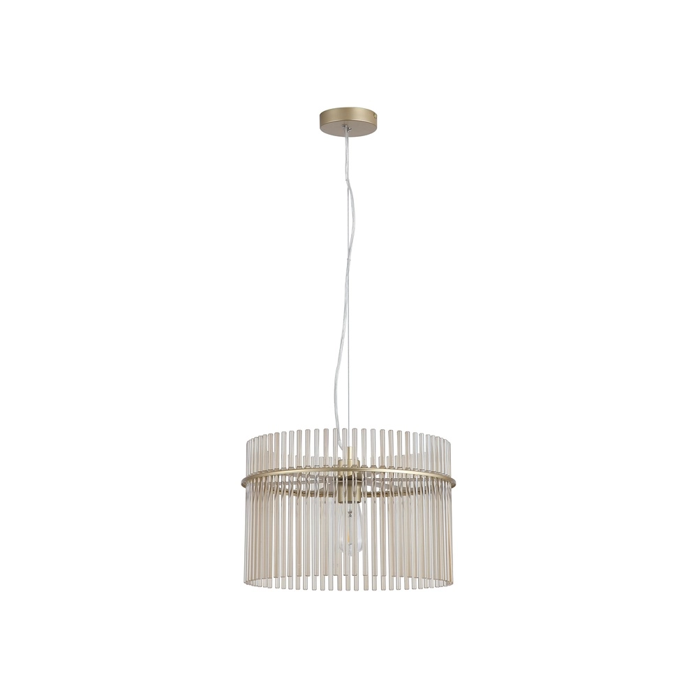 Hanglamp Swizzle Ø 40cm goud Searchlight 5053423305608