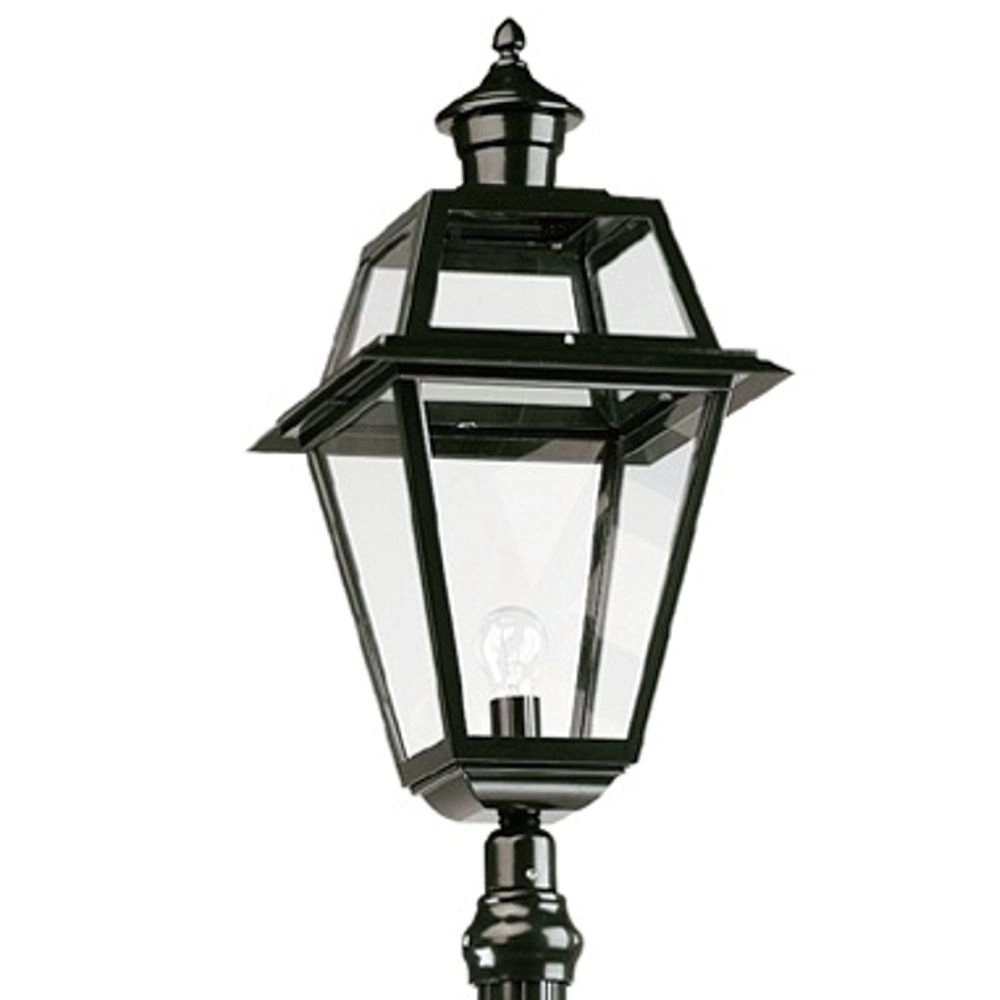 Klassieke tuinlamp Maastricht zwart KS verlichting 8714732717847