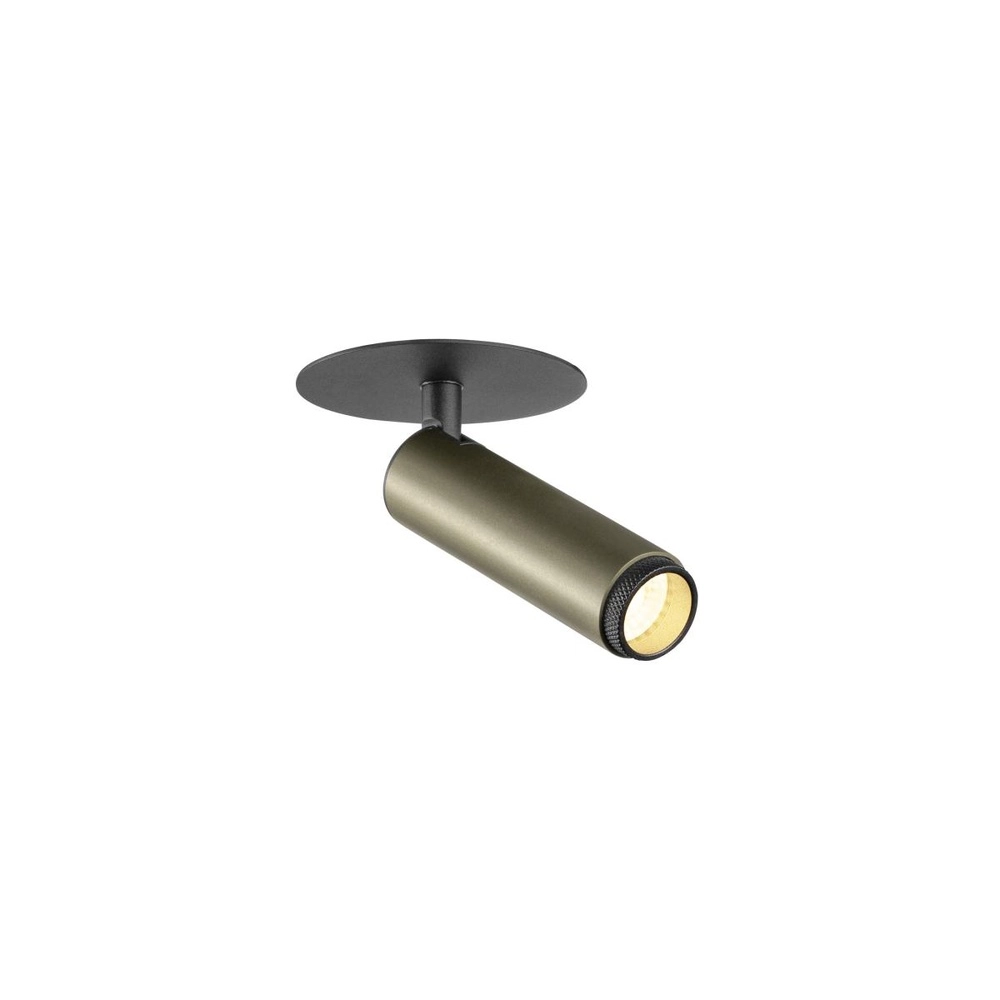 Inbouwspot Grip! S brons met zwart 3000K SLV 4024163304795