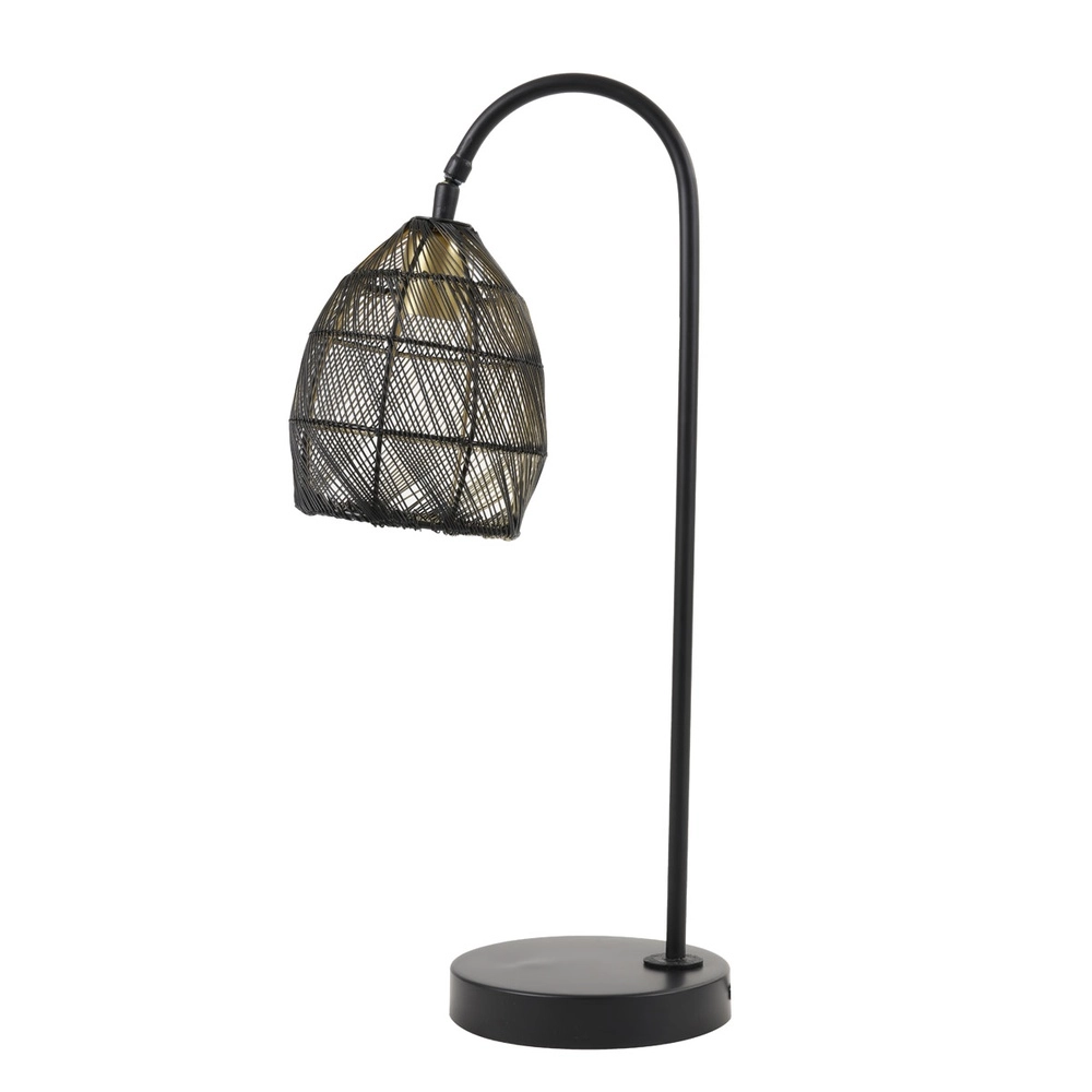 Tafellamp Meya zwart Light & Living 8717807333270