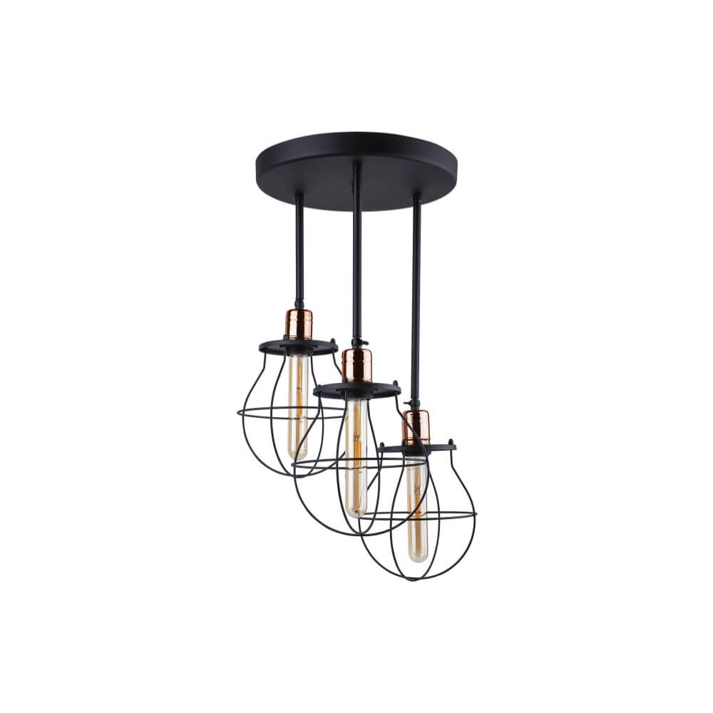 3-lichts plafondlamp Manufacture