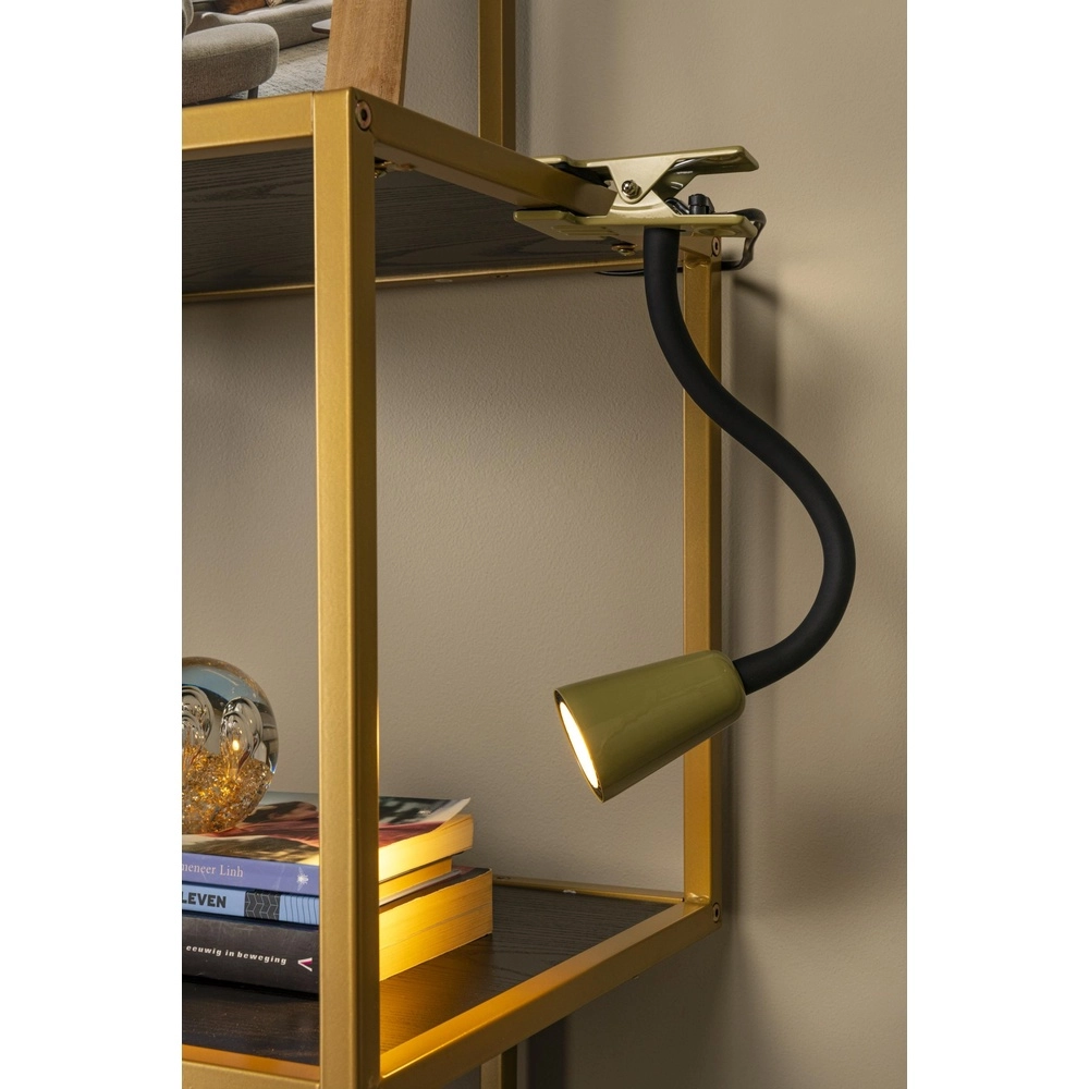 Klemlamp Jasper groen Lucide 5411212650290