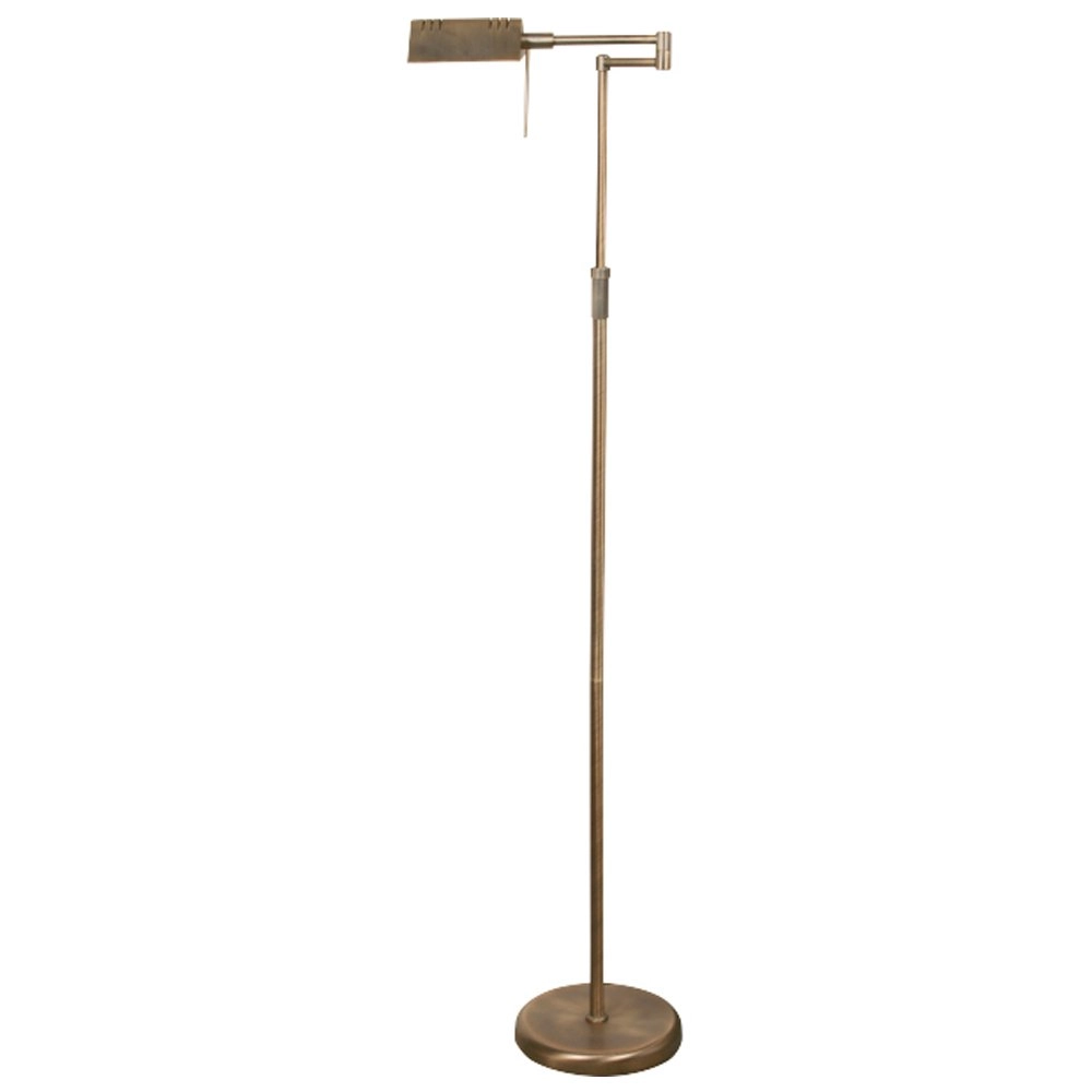 Led staanlamp Mexlite bronsbruin