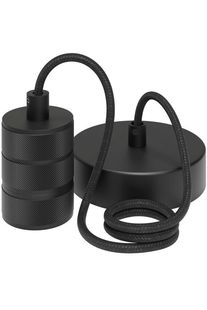 Hanglamp Pendel Cord zwart