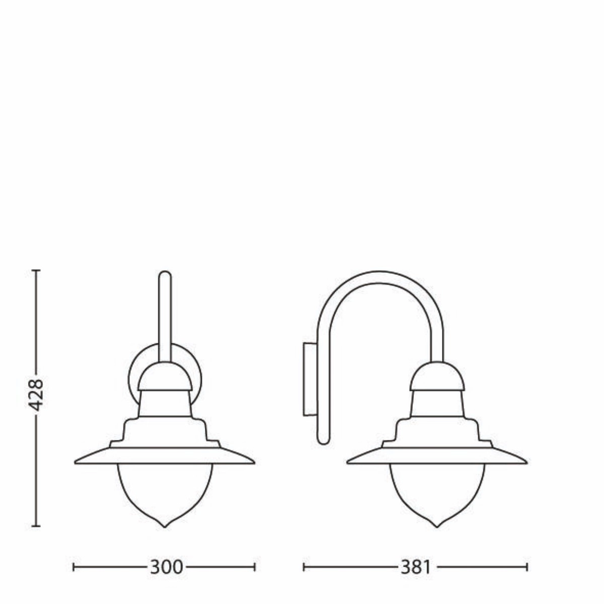 wandlamp Raindrop Philips 8718696169865