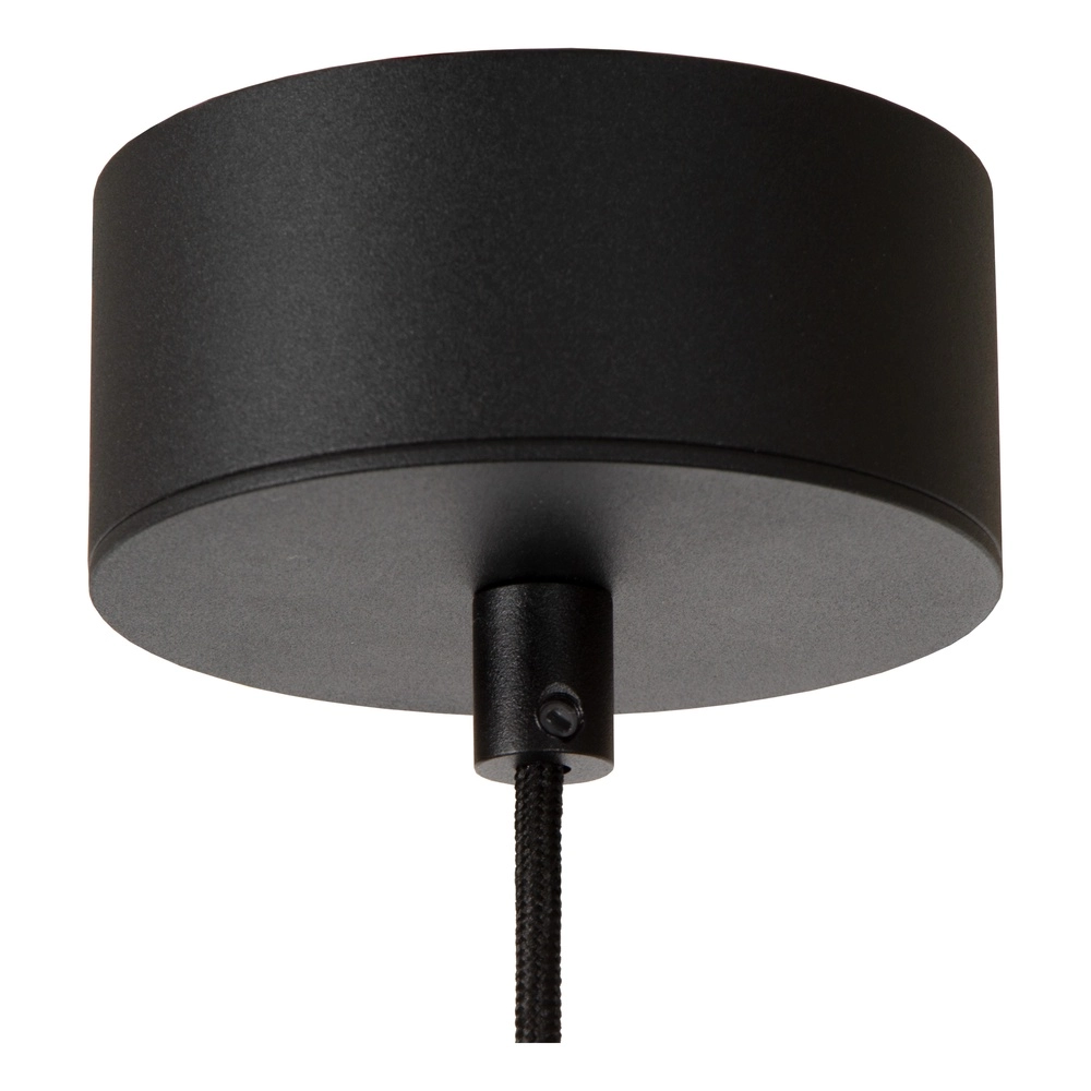 Design hanglamp Kenneth zwart Ø 80cm Premium by Lucide 5411212410450