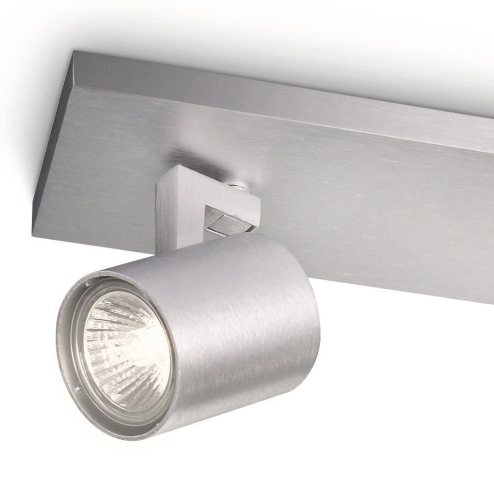Plafondspot My Living Runner 2-lichts metaalgrijs Philips 8718291487951