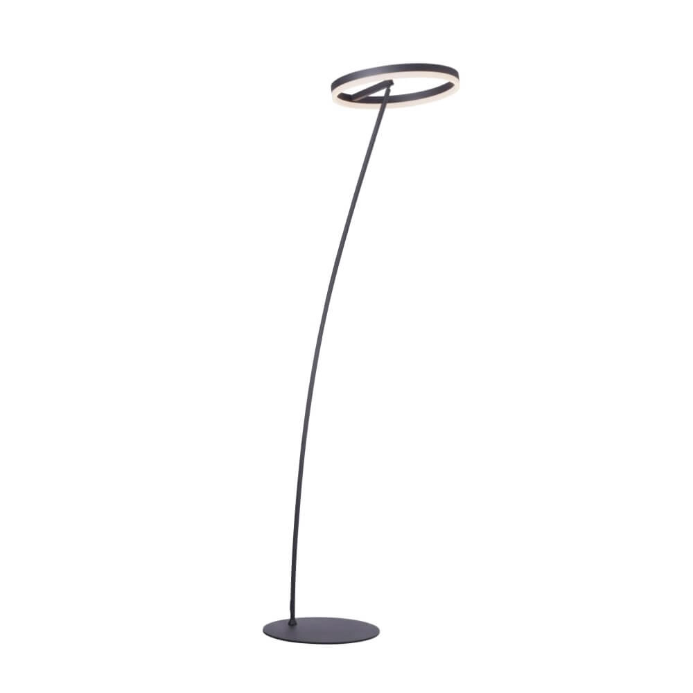 Antraciete vloerlamp Titus modern