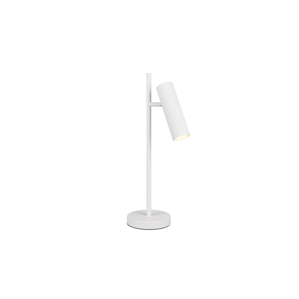 Strakke tafellamp Soka wit Trio 4017807658699