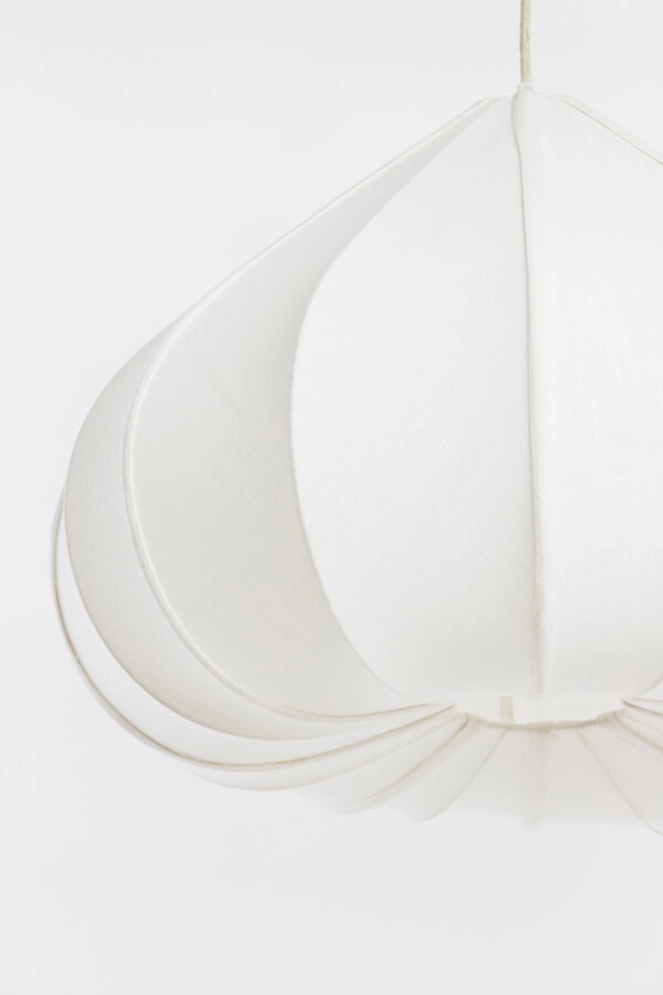 Witte hanglamp Zubeda Ø 58,5cm Light & Living 8717807706630