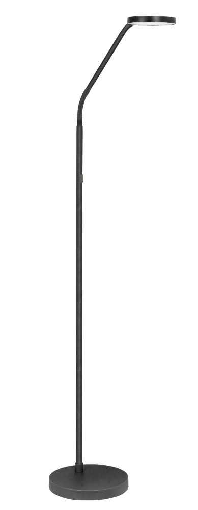 Led leeslamp Malaga zwart