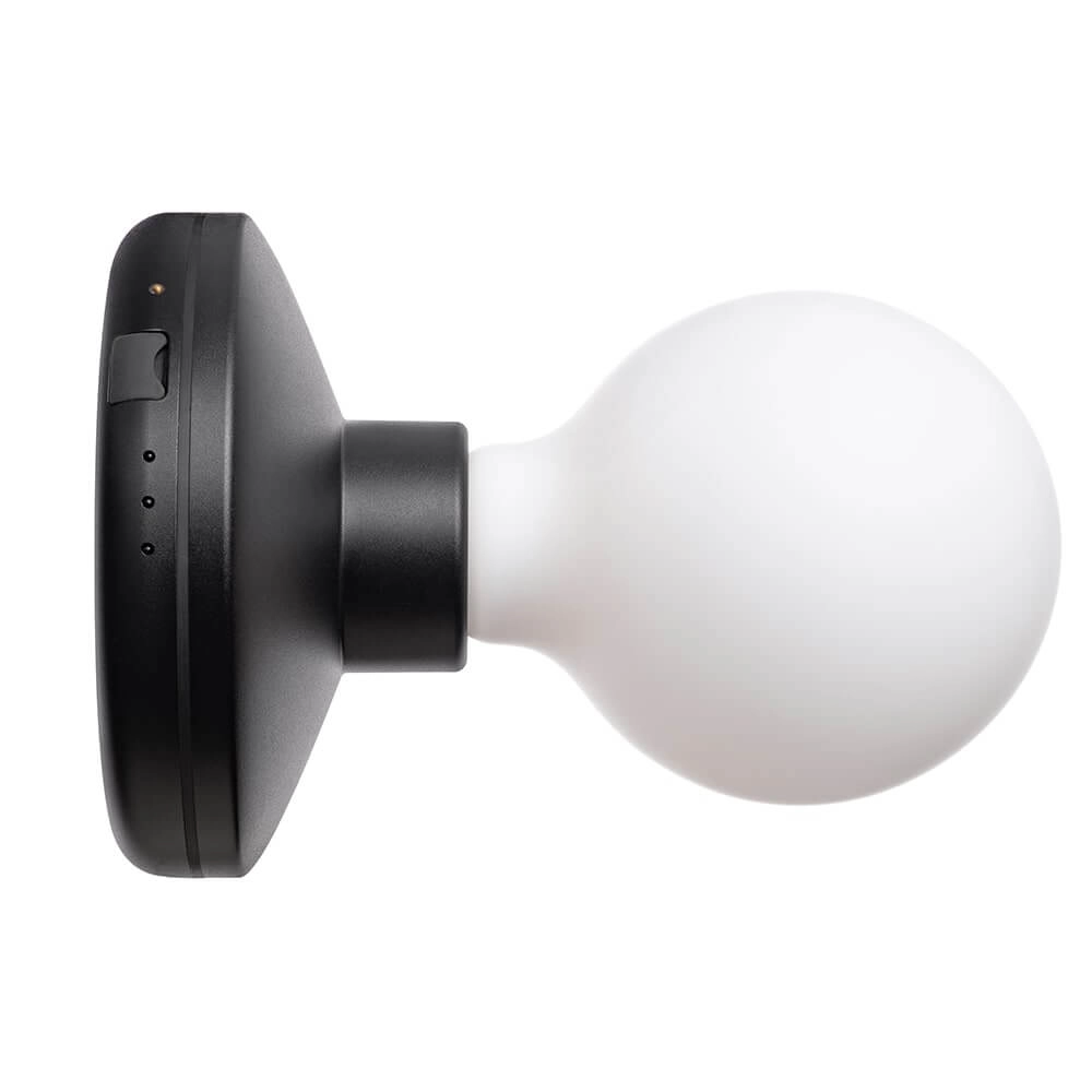 Oplaadbare wandlamp Bee Black Frosted Humble 7446023299220