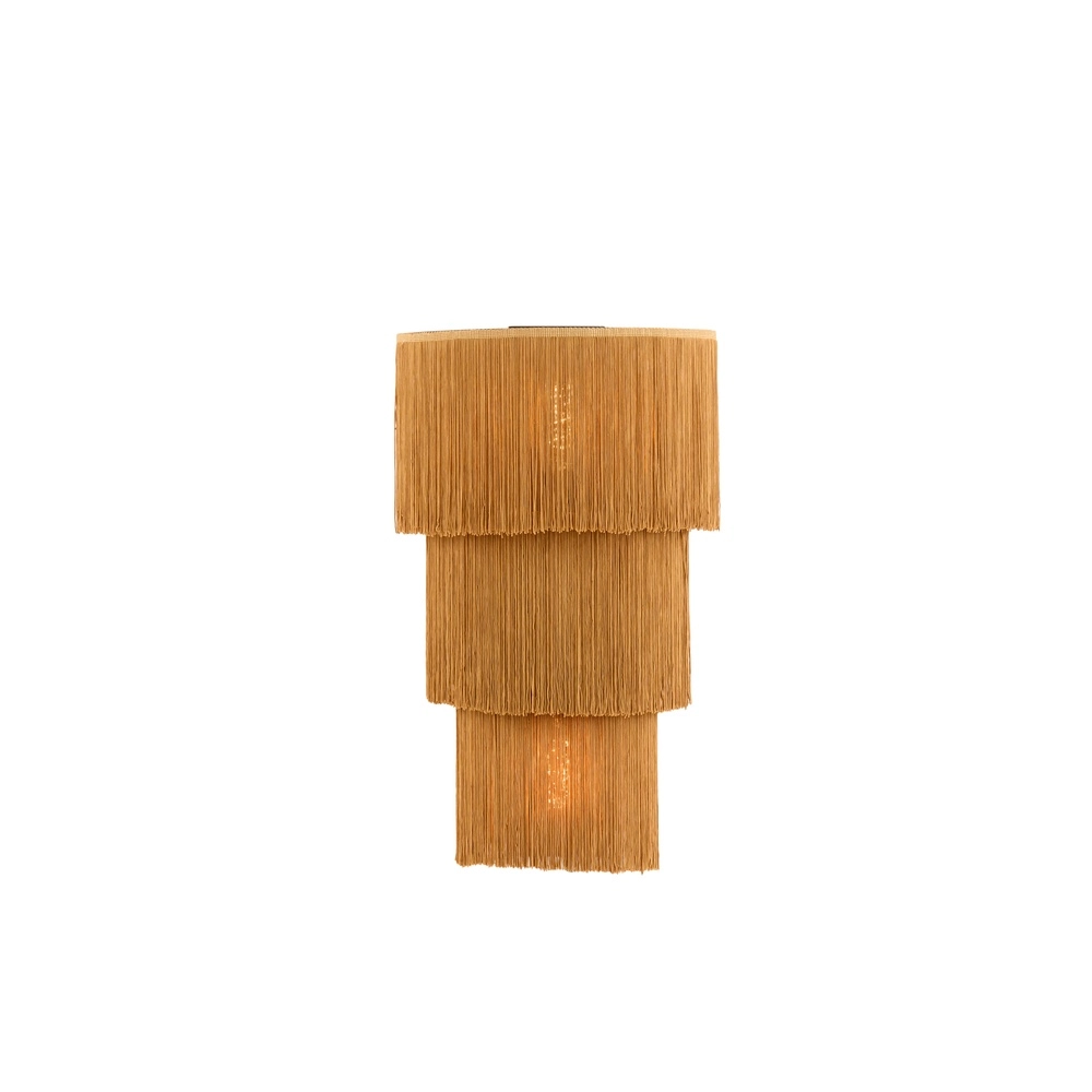 Touwtjes wandlamp Malaika bruin Light & Living 8717807810511