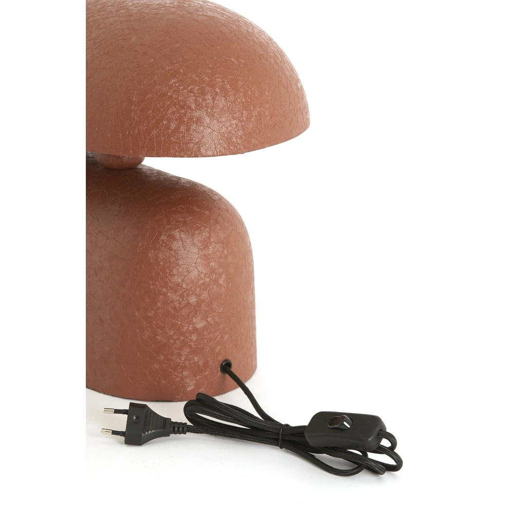 Schemerlamp Todd ovaal - mat donker oranje Light & Living 8717807818913