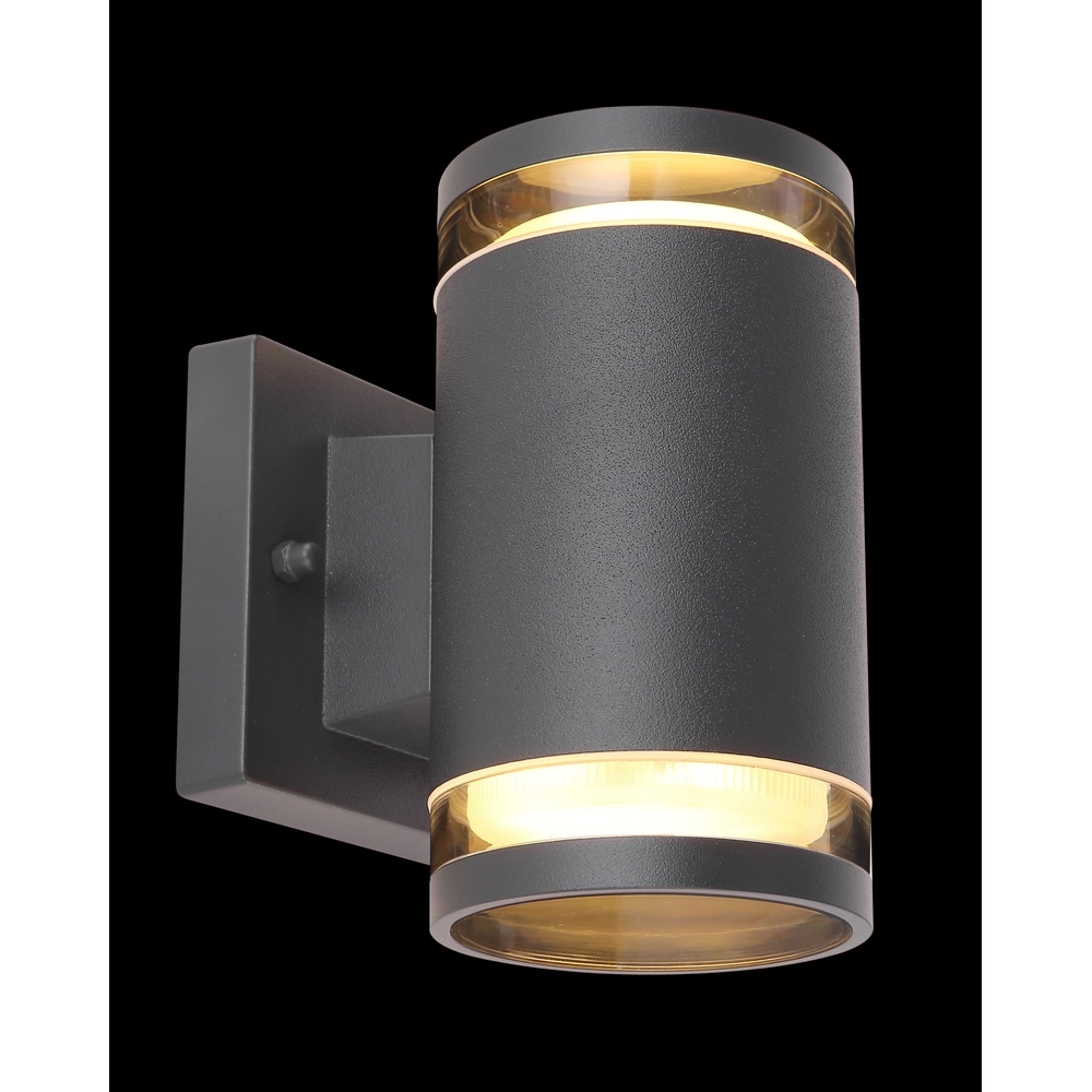 Moderne wandlamp Alcala antraciet Globo 9007371395583
