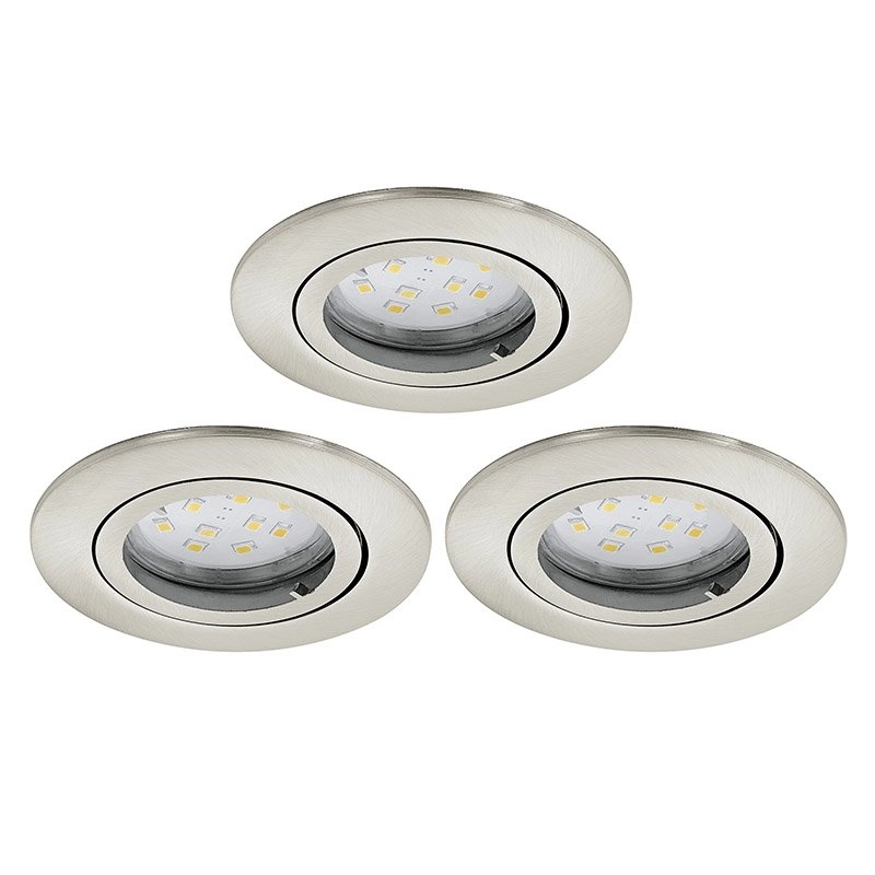 Led plafondspot Tedo set van 3