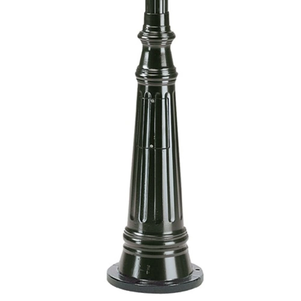 Klassieke tuinlamp Maastricht zwart KS verlichting 8714732717847