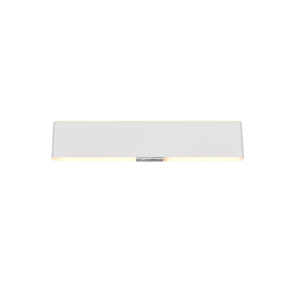 Moderne wandlamp Conchita wit 32cm Trio 4017807655650