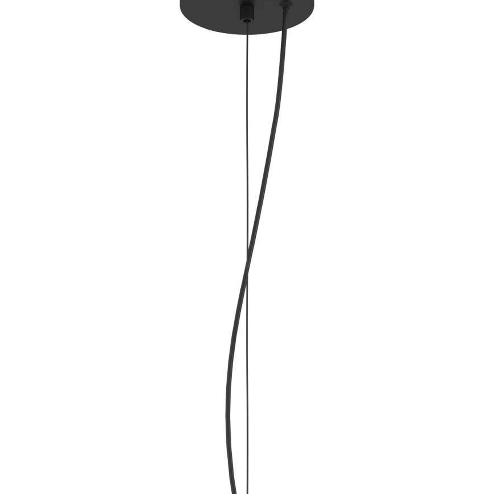 Zwarte hanglamp Camasca Ø 28cm Eglo 9008606239054