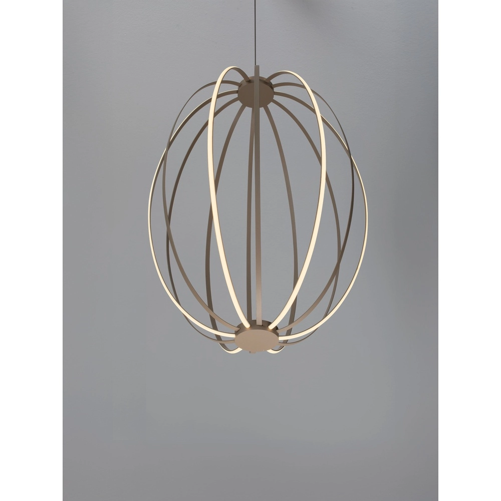 Hanglamp Brea beige Ø 40cm Lyora 5212017494399