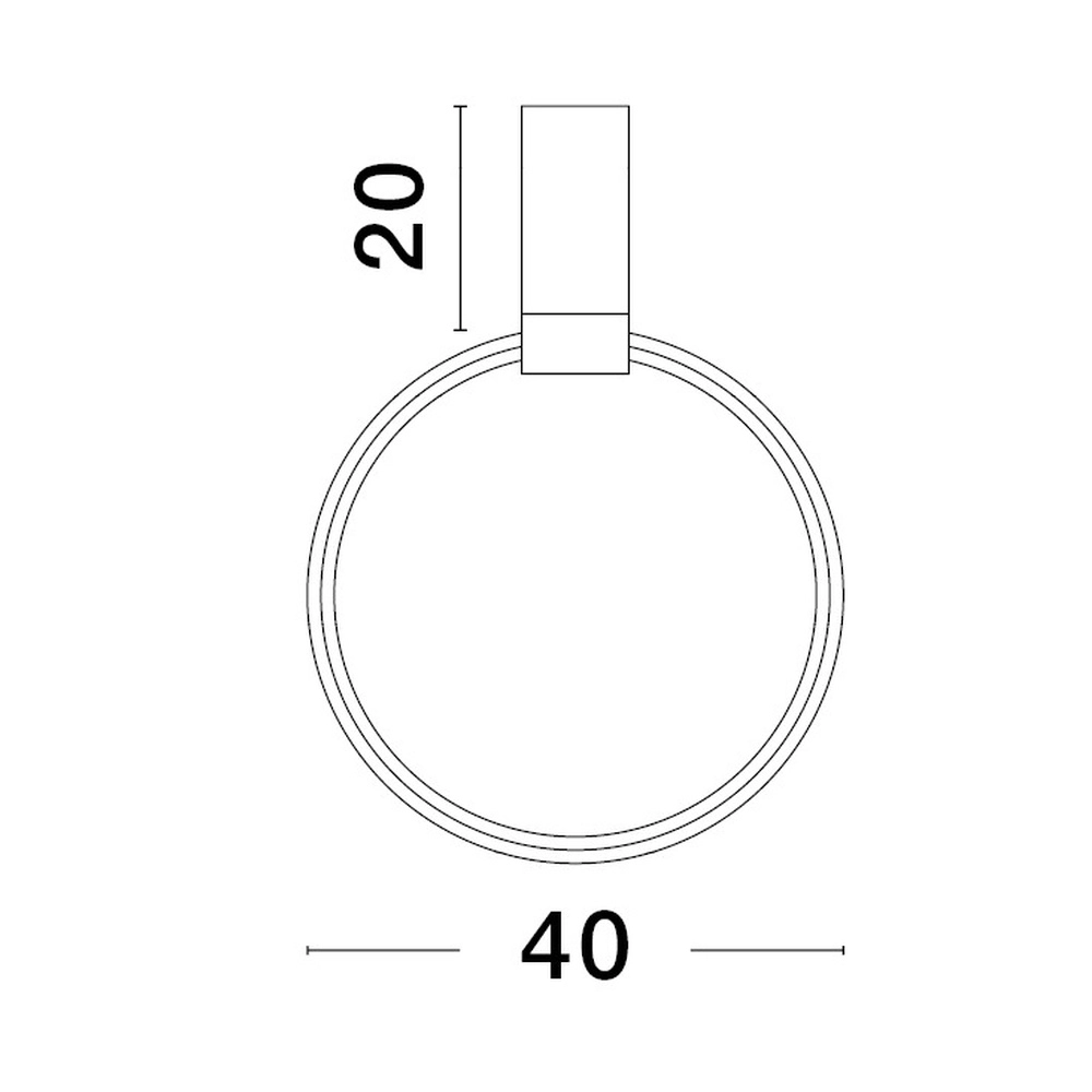 Design plafondlamp Garve zwart Ø 40cm Lyora 5212017431790