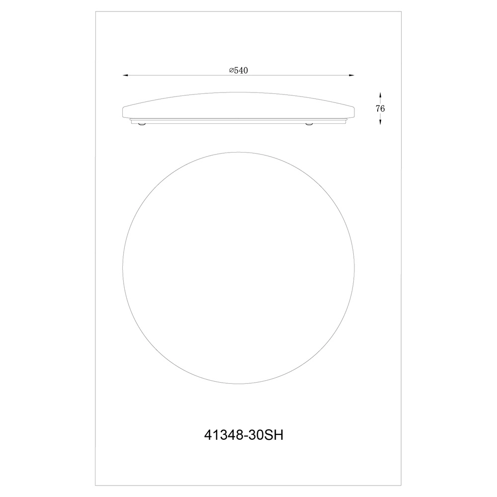 Plafondlamp Sajama I Ø 54cm Globo 9007371397556
