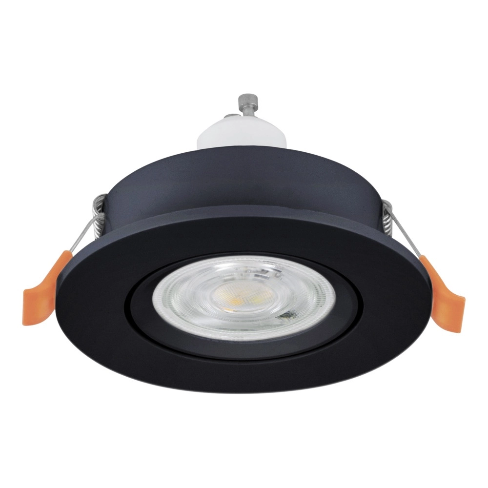Inbouwspot Barranco zwart Ø 9cm - 4,5W - 3000K