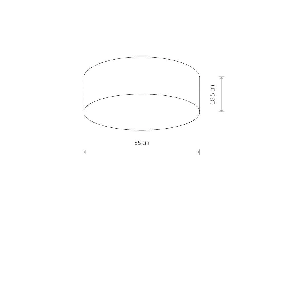 Design plafondlamp Cameron wit Lyora 5903139960694