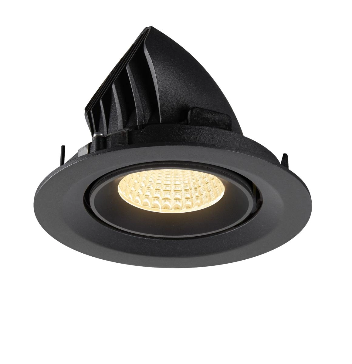 Inbouwspot Numinos Gimble M zwart 3000K - 55gr SLV 4024163311892