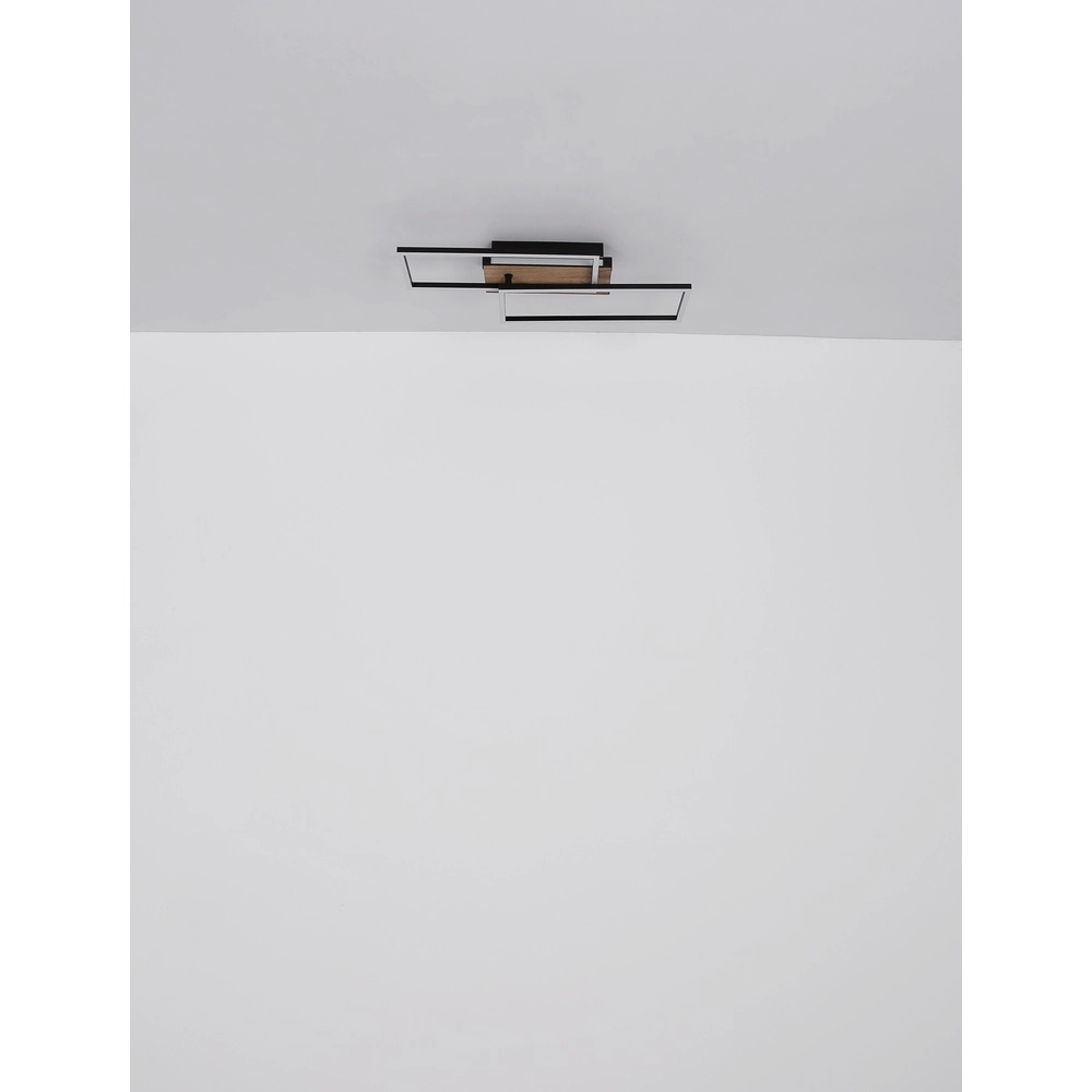 Plafondlamp Highway zwart Globo 9007371450794