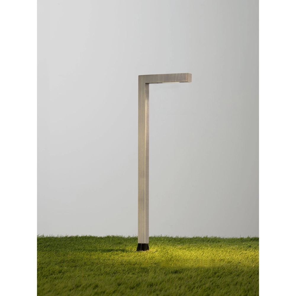 Padverlichting Elfic 3000K antiek messing Lyora 5212063504011