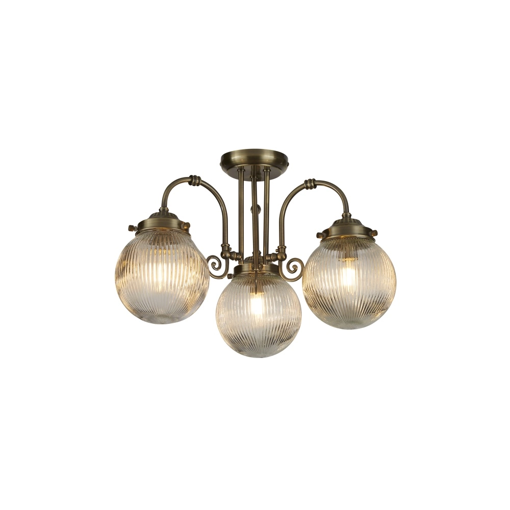 Klassieke wandlamp Belvue antiek messing
