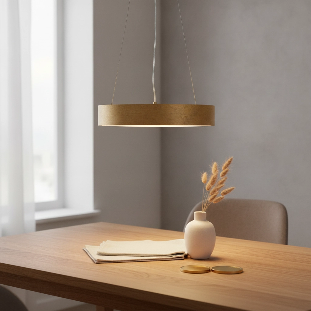 Hanglamp Rando Thin goud Ø 38cm