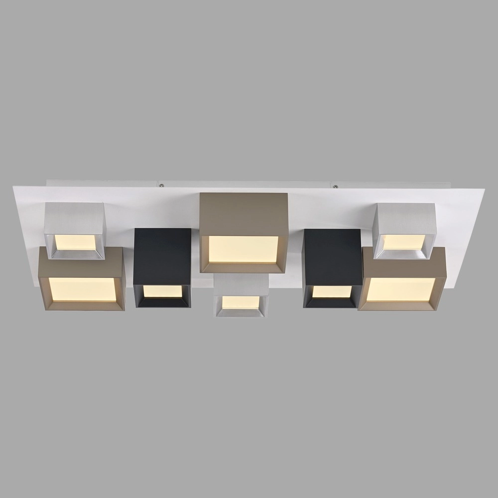 Led plafondlamp Pure Manhattan 8-lichts Paul Neuhaus 4012248396896
