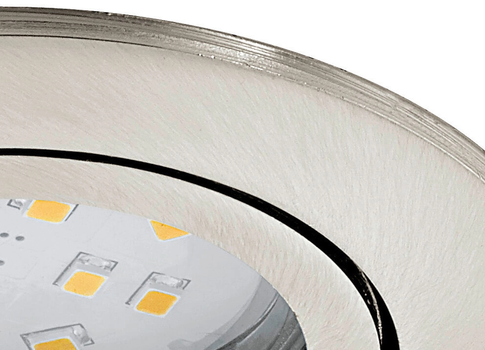 Led plafondspot Tedo 8cm nikkel mat Eglo 9002759316884